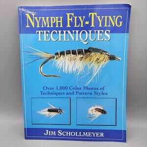 Nymph Fly-Tying Techniques, Schollmeyer, Jim, PB, Signed Good Book